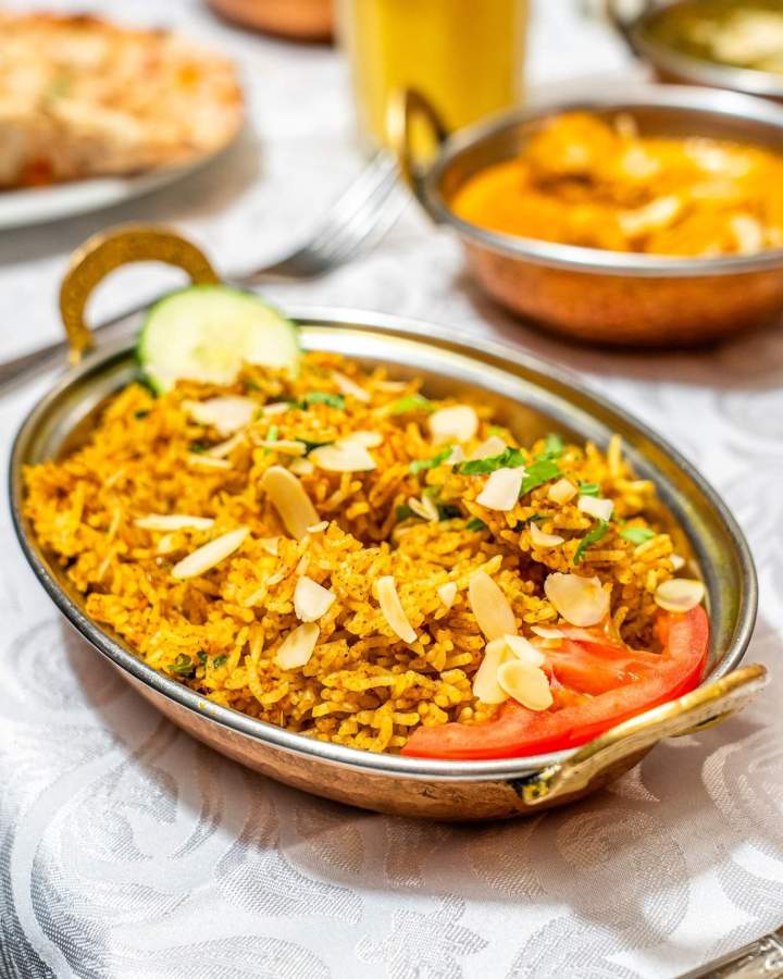 Biryani, Étampes