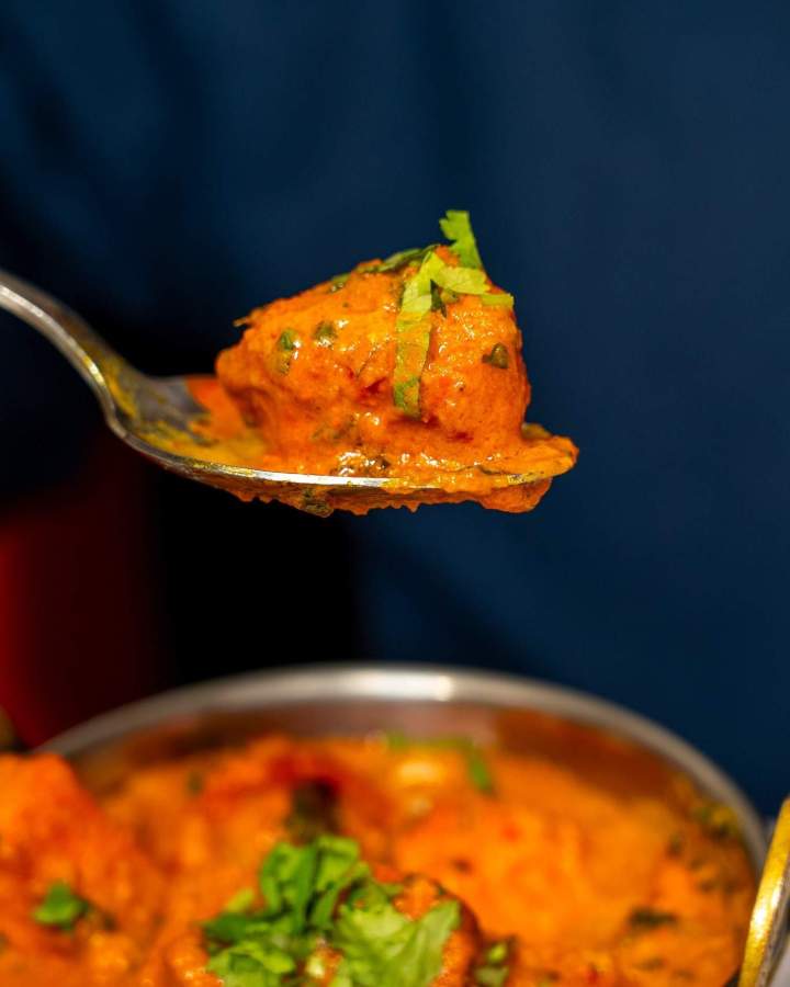 Poulet curry, Étampes